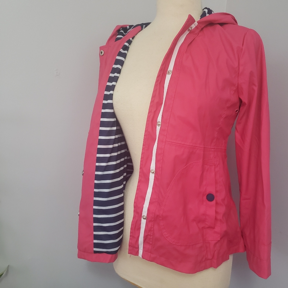 Girl's hot pink rain jacket Urban Republic Size L - Picture 10 of 12